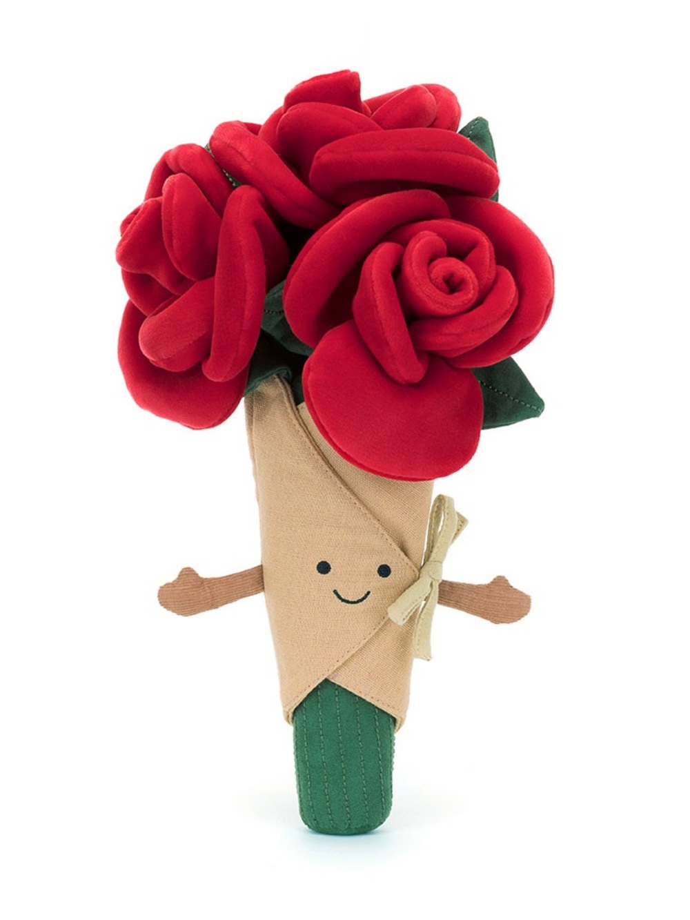 Jellycat rose bouquet with original tags